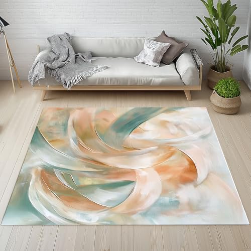 RRUxiia Teppich 3D Malerei Handgezeichnet Teppich Wohnzimmer 240x300cm Einfachheit Stil Groß Carpet Waschbarer rutschfest Weich Bettvorleger Schlafzimmer Kinderzimmer Esszimmer Raumdekoration RRUxiia Teppich 3D Malerei Handgezeichnet Teppich Wohnzimmer 240x300cm Einfachheit Stil Groß Carpet Waschbarer rutschfest Weich Bettvorleger Schlafzimmer Kinderzimmer Esszimmer Raumdekoration von RRUxiia