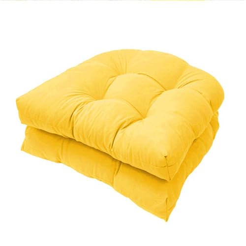 RRXEOUU Gartenstuhlkissen 2er-Set: Wasserfeste und lichtbeständige Sitzkissen für Terrassenmöbel – 48,3 x 48,3 x 10,2 cm von RRXEOUU