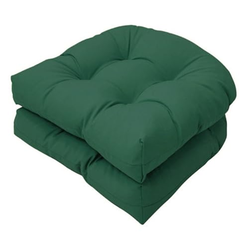 RRXEOUU Gartenstuhlkissen 2er-Set: Wasserfeste und lichtbeständige Sitzkissen für Terrassenmöbel – 48,3 x 48,3 x 10,2 cm von RRXEOUU