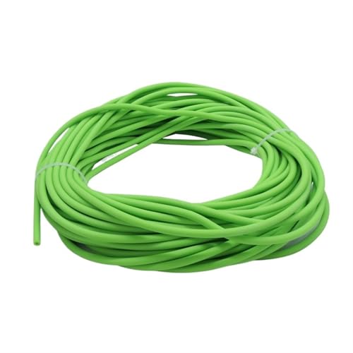 Gummischlauch 1/3/5M Latex-Gummischläuche 1,6 2 3 4 5 7 9 10 12 14 17 mm Hochelastische elastische chirurgische medizinische Schlauchschleuder(Green,5 METER_ID 1.8MM X 4.2MM OD) von RRYPBOVG