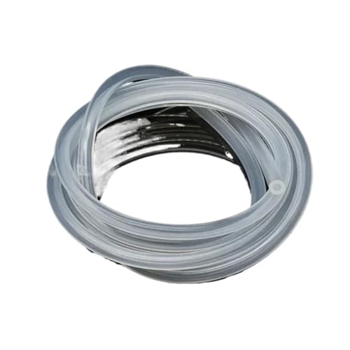 Gummischlauch 1 Meter ID 2 3 4 5 6 7 8 9 10 mm Silikonschlauch Flexibler Gummischlauch Softdrinkrohr Wasseranschluss(Clear,ID 8mm OD 10mm) von RRYPBOVG