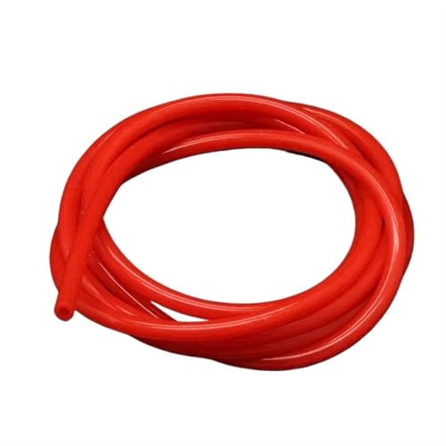 Gummischlauch 1 Meter ID 2 3 4 5 6 7 8 9 10 mm Silikonschlauch Flexibler Gummischlauch Softdrinkrohr Wasseranschluss(Red,ID 8mm OD 12mm) von RRYPBOVG