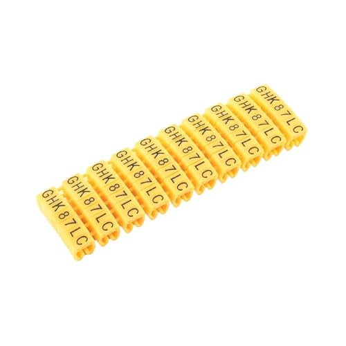 Kabelmarkierer Nummer M-1 M-0 (AZ) Kabelmarkierer 100 Stück Einzelbuchstaben A bis Z Drahtdurchmesser(M-0(150PCS)1.5MM,Purple-11) von RRYPBOVG