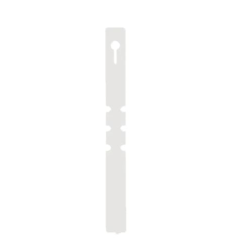 Pflanzenschilder 200 stücke Wasserdichte Pflanzenmarkierungen Kunststoff Hängeetiketten Gartenetiketten Stakes Klassifizierung DIY Werkzeug Garten Gadgets(White 200pcs) von RRYPBOVG