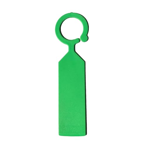 Pflanzenschilder 500 stücke Garten Pflanzen Tag Ring Haken Baum Marker Zeichen Kunststoff Wasserdicht Re-Verwendbare Hängen Label Stake(Green) von RRYPBOVG