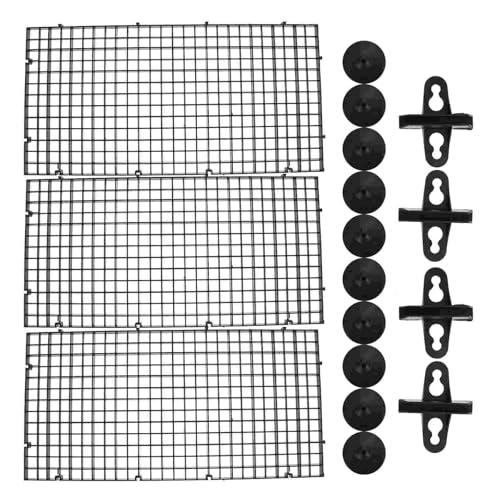 RRYPBOVG Aquarium Trennwand Abdeckung Platte Fisch Tank Isolation Bord Wasser Fall PVC Automatische Kunststoff Aquarium Teiler(Black) von RRYPBOVG