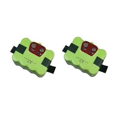RRYUIOO 14,4 V 3500 MAh NI-MH Akku for KV8 XR210 XR510 XR210A XR210B XR510B XR510D Staubsauger-Kehrroboter(2PCS) von RRYUIOO