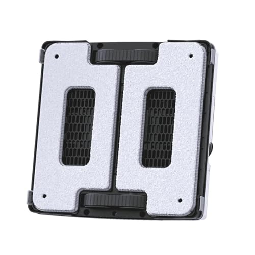 RRYUIOO Fensterputzroboter Spezial-Reinigungstuch, Kompatibel for HOBOT 2S S6 PRO,Glass Roboter Zubehör, Grau(S6 PRO 4 Pieces) von RRYUIOO