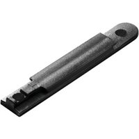 Wandclip für RS-GUIDESYSTEMS® 50 mm Gurtbänder, Kunststoff, Verschraubung von RS-GUIDESYSTEMS®