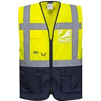 Executive Weste Warschau Gelb/Marine 4XL von RS PRO