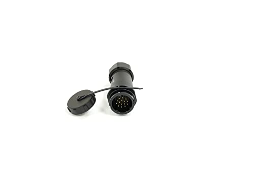 RS PRO 21 mm Rundsteckverbinder Stecker 15-polig / 5A Kabelmontage, Lötanschluss IP 67 von RS PRO