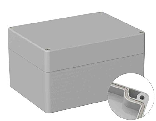 RS PRO ABS Universal-Gehäuse Grau Außenmaß 120 x 160 x 90mm IP66 von RS PRO