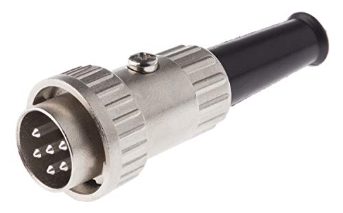 RS PRO DIN-Stecker Gerade 6-polig, 100 V ac / 1A Kabelmontage von RS PRO