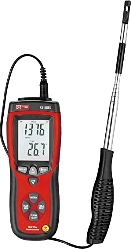 RS PRO DT-8880 Anemometer bis 25m/s +50°C max.Temp., 0.01m/s versch.Messparam. RS PRO DT-8880 Anemometer bis 25m/s +50°C max.Temp., 0.01m/s versch.Messparam. von RS PRO