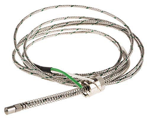 RS PRO Edelstahl Thermoelement Typ K, Ø 6mm x 170mm → +400°C von RS PRO