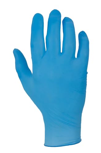 RS PRO Einweghandschuhe aus Nitril puderfrei, lebensmittelecht blau Größe XL, 100 Stück, Packung a 100 Stück von RS PRO