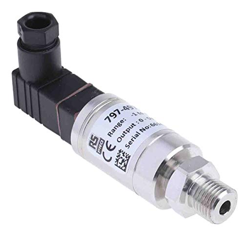 RS PRO G1/4 Relativ Drucksensor -1bar bis 9bar, Spannung 0 → 5 V, für, für Gas, Hydraulikflüssigkeit von RS PRO