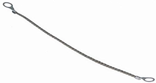 RS PRO Geflochtene Kabel Kupfer verzinnt 2,26 mm 0.2m Einzelader 16 x 8 x 0,15 mm 7830 Ω/km M8 von RS PRO