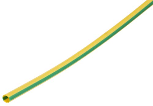 RS PRO Kabelschlauch Grün, Gelb PVC für Kabel-Ø 3mm, Länge 40m, Packung a 40 Meter von RS PRO