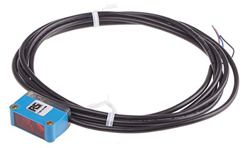 RS PRO Kubisch Optischer Sensor, Hintergrundunterdrückung, Bereich 5 mm → 250 mm, PNP Ausgang, Anschlusskabel von RS PRO