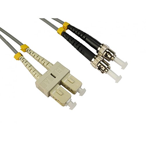 RS PRO LWL-Kabel 1m Multi Mode Patchkabel 2-Fasern Grau ST SC von RS PRO