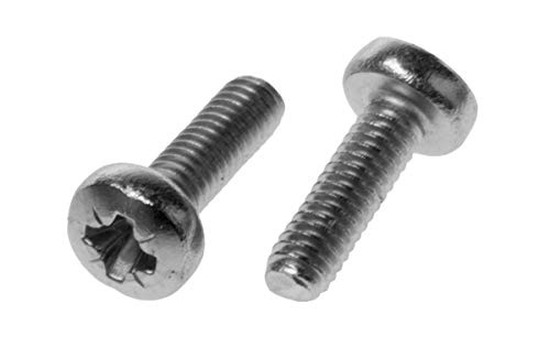 RS PRO Linsenkopf Pozidriv Schrauben A2, M2.5 x 8mm Edelstahl, Packung a 100 Stück von RS PRO