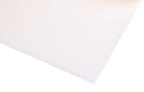 RS PRO Moosgummiplatte Silikon, Weiß, 1.2m x 1.5mm x 600mm 1.25g/cm³ von RS PRO