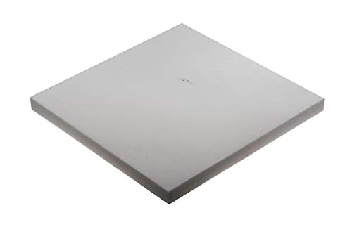 RS PRO PTFE Kunststoffplatte, Weiß, 20mm x 300mm x 300mm / 2.18 → 2.21g/cm³ bis +260°C, Voll von RS PRO