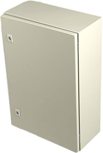 RS PRO Stahl Wandgehäuse RAL 7032 IP66, HxBxT 600 mm x 400 mm x 200mm von RS PRO