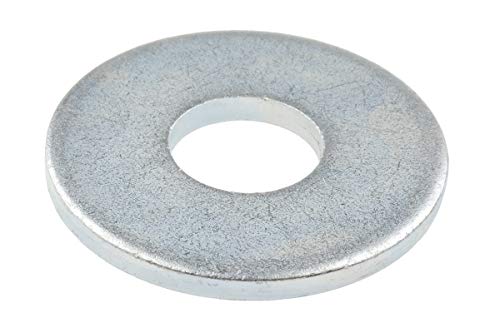 RS PRO Unterlegscheibe für M20 Schrauben Glanzverzinkt Flach-, 5mm x 22mm x 60mm, Stahl, Packung a 50 Stück von RS PRO