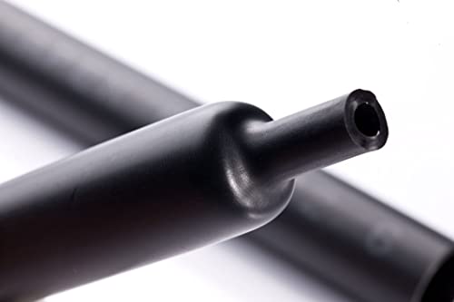 RS PRO Wärmeschrumpfschlauch kleberbeschichtet Schwarz, Ø 22mm Schrumpfrate 3:1, Länge 1.22m von RS PRO