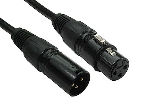 RS PRO XLR-Kabel 3-polig, XLR 3-polig, XLR 0.5m Schwarz von RS PRO
