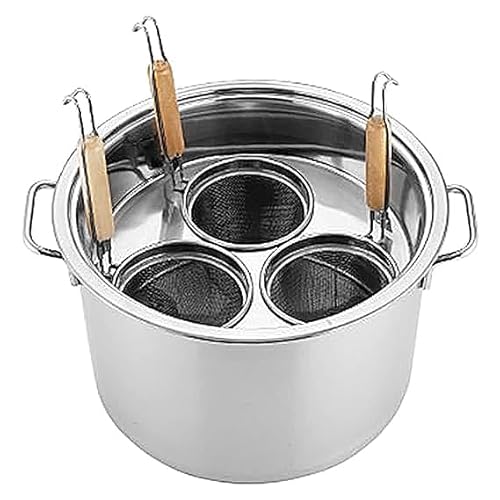 RSBFER 3/4/5 Löcher Nudelkocher-Einsatzset/Kommerzieller Suppentopf mit Trennwand und Sieb für perfektes Kochen und einfaches Abtropfen,3 Holes RSBFER 3/4/5 Löcher Nudelkocher-Einsatzset/Kommerzieller Suppentopf mit Trennwand und Sieb für perfektes Kochen und einfaches Abtropfen,3 Holes von RSBFER