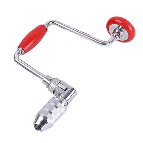 RSBFER Swing Bit Brace, 2-Backen-Handbohrmaschine, manuelle Handkurbelbohrmaschine, Verschiedene Spezifikationen, Lochstanzwerkzeug für Holz, Kunststoff, Acryl,10 inch RSBFER Swing Bit Brace, 2-Backen-Handbohrmaschine, manuelle Handkurbelbohrmaschine, Verschiedene Spezifikationen, Lochstanzwerkzeug für Holz, Kunststoff, Acryl,10 inch von RSBFER