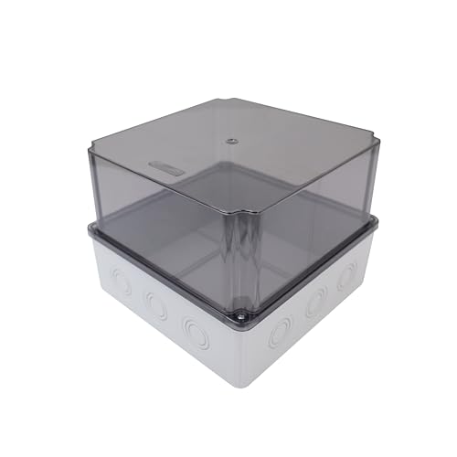 RSE Tiefe Anschlussdose – transparente Abdeckung Installationsdose Leergehäuse 200x200x160mm RSE Tiefe Anschlussdose – transparente Abdeckung Installationsdose Leergehäuse 200x200x160mm von RSE