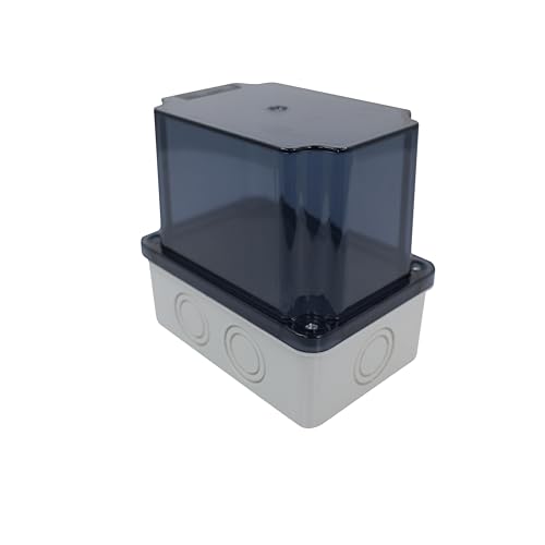RSE Tiefe Anschlussdose – transparente Abdeckung Installationsdose Leergehäuse 80x120x120mm RSE Tiefe Anschlussdose – transparente Abdeckung Installationsdose Leergehäuse 80x120x120mm von RSE