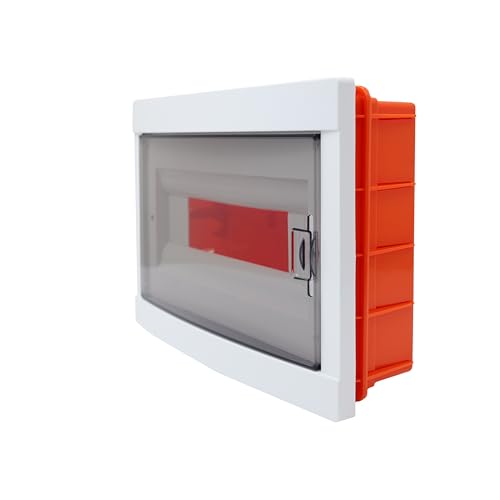 RSE Unterputz-Verteilerkasten mit Fenster IP20 IK10 1 Reihig 12 Module/PLE (Platzeinheiten) von RSE