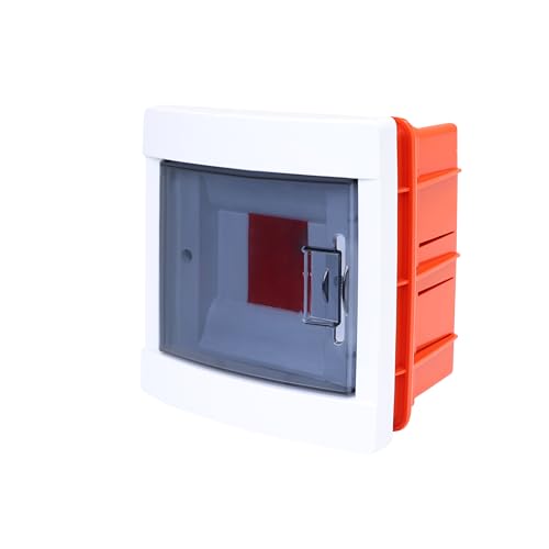 RSE Unterputz-Verteilerkasten mit Fenster IP20 IK10 1 Reihig 4 Module/PLE (Platzeinheiten) von RSE