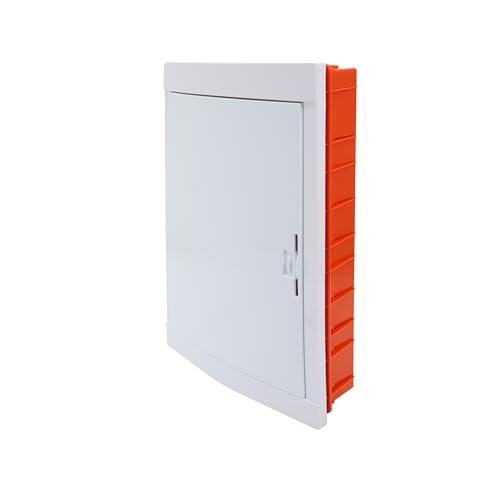 RSE Unterputz-Verteilerkasten mit weißer Tür IP20 IK10 3 Reihig 36 Module/PLE (Platzeinheiten) von RSE