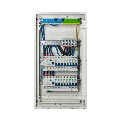 RSE Unterverteilung verdrahtet Sicherungskasten Unterputz Aufputz Hohlwand mit Hager Verteiler, Hohlwand 3-reihig VH36NC, ohne Überspannungsschutz RSE Unterverteilung verdrahtet Sicherungskasten Unterputz Aufputz Hohlwand mit Hager Verteiler, Hohlwand 3-reihig VH36NC, ohne Überspannungsschutz von RSE