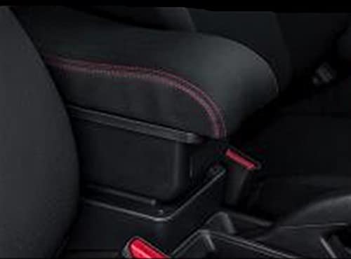 Auto-Armlehnen Auto Armlehnenbox Für Suzuki Für Swift 2005-2023 Mittelkonsole Aufbewahrungsbox Autoinnenteile Nachrüstzubehör (Color : A Style red line) von RSFIL