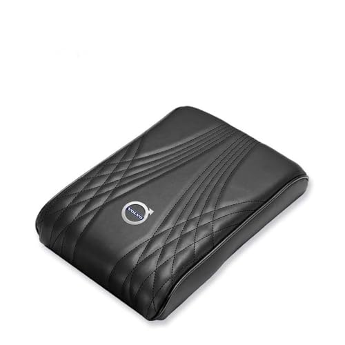 RSFIL Armlehnen Polster Auto für Volvo XC40 XC60 XC90 V60 V90 V40 S60 S90, Leather Car Armrest Box Pad Auto-Armlehnenkissen Auto Mittelkonsolenpolster wasserdichte Mittelkonsole Pad,Black RSFIL Armlehnen Polster Auto für Volvo XC40 XC60 XC90 V60 V90 V40 S60 S90, Leather Car Armrest Box Pad Auto-Armlehnenkissen Auto Mittelkonsolenpolster wasserdichte Mittelkonsole Pad,Black von RSFIL