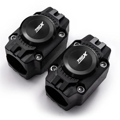 RSFIL Motorrad-Stoßstangenschutzblock, Motorschutz Für NC 750X NC750 X 2012–2019 2020 2021 2022 2023 NC750X(Black) von RSFIL