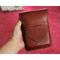 Handgemachte 4 Stifte Leder Füllfederhalter, Luxus Füllermäppchen, Pflanzlich Gegerbtes Leder, Etui, Personalisiertes Geschenk von RSGiftStore