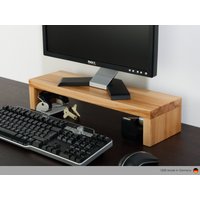 Monitorbrücke Modena-R Aus Massivholz I Ständer L Mehr Ordnung Auf Dem Schreibtisch Monitorbrücke Modena-R Aus Massivholz I Ständer L Mehr Ordnung Auf Dem Schreibtisch von RSHolzundCo