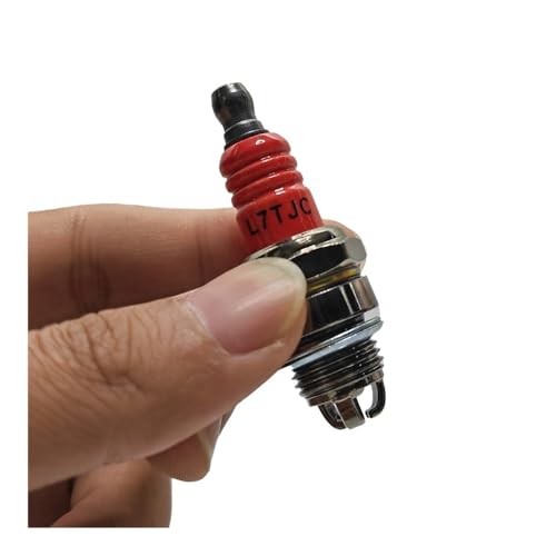 1/2/3PCS Garten Power Tool Zubehör 3-seitige Pol Zündkerze L7TJC Fit for Kettensäge Und Pinsel Cutter(3PCS) von RSIGAVEK