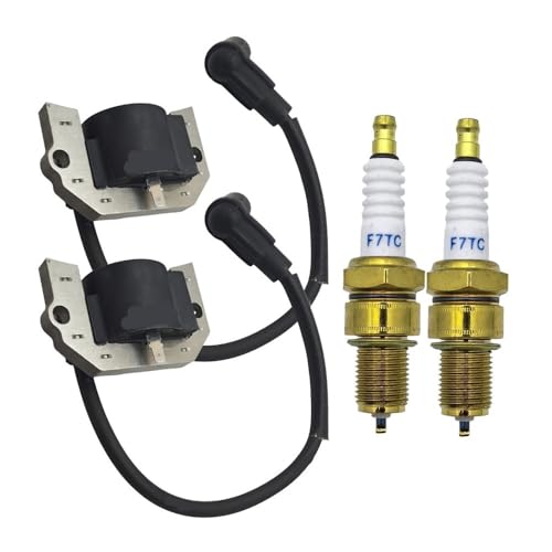 2PCS Zündspule F7TC Zündkerze Fit for FH381V FH430V FH451V FH500V FH531V FH580V OEM 21171-7034 von RSIGAVEK