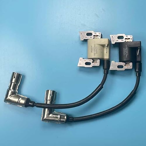 2V90F SET VON 2 ZÜNDUNG LINKS RECHTS SPULE Fit for GB1000 R999D LC2V90F 999CC V-TWIN ERREGER STATOR ZÜNDGERÄT(Type B Metal Cap) von RSIGAVEK
