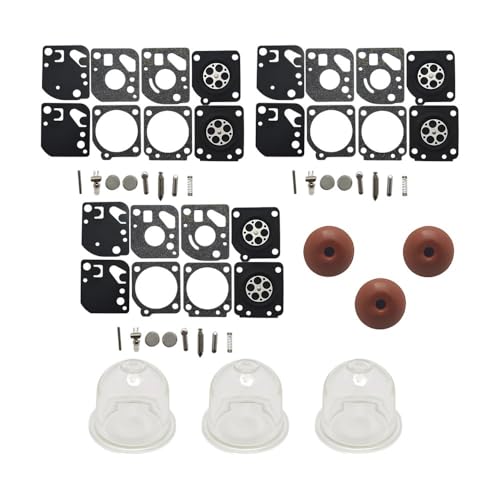 3 stücke RB-29 Vergaser Rebuild Kit Fit for A03979 Carb Dichtung Membran Gebläse 3 stücke RB-29 Vergaser Rebuild Kit Fit for A03979 Carb Dichtung Membran Gebläse von RSIGAVEK