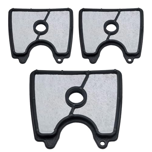 3-teiliges Luftfilter-Kit passend for 125B 125BVX 125BX 28cc 2-Takt-Hand-Laubbläser, Ersatz for OEM 545112101 3-teiliges Luftfilter-Kit passend for 125B 125BVX 125BX 28cc 2-Takt-Hand-Laubbläser, Ersatz for OEM 545112101 von RSIGAVEK